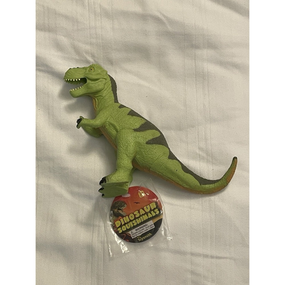 NEW ToySmith Disney‎ Parks Animal Kingdom Dinoland T-Rex DINOSAUR Squishimals